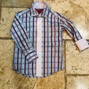 Boys designer button up size 2